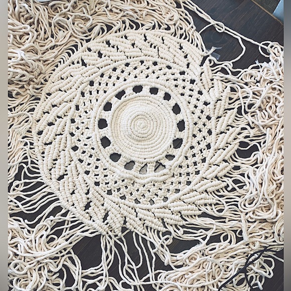 🆕Macrame BÖHÖ Hair Bows_Ties_Clips_Headbands Organizer Storage Wall Decor 4Room - Picture 16 of 17